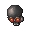 black skull