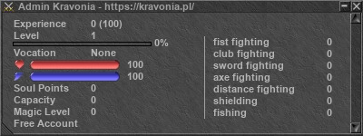 Signature for player Admin Kravonia